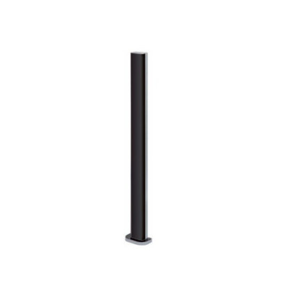 V2 GARDO100 Aluminium Pillar For Photocells 100cm Height